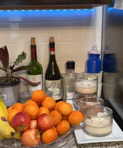 Muzata 6-Pack 3.3ft/1Meter U Shape LED Aluminum Channel System with Cover, End Caps and Mounting Clips Aluminum Profile for Under Cabinet LED Strip Light Installations U1SW WW LU1 48 71JI3WoxXKL