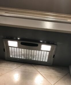 Broan Aluminum Power Pack Range Hood Insert, Exhaust Fan and Light Combo for Over Kitchen Stove, Silver, 6.0 Sones, 390 CFM 20.5-Inch 47 71JKf 1Bs8L