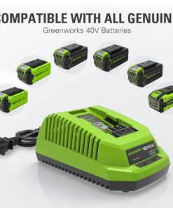 Alternative view of Greenworks 40V Lithium-Ion Battery Charger (Genuine Greenworks Charger)