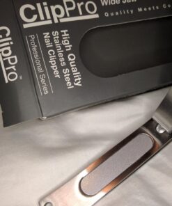 KOHM Nail Clippers for Thick Nails - Heavy-Duty, Stainless Steel, Tough, Professional Toenail Clippers w/Built-in File - Nail Cutters for Seniors and Adults Pack of 1 52 71JM0teMFSL