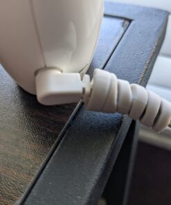 VTech DM221 Audio Baby Monitor with up to 1,000 ft of Range, Vibrating Sound-Alert, Talk Back Intercom & Night Light Loop, White/Silver Monitor with One Parent Unit 40 71JM8sgN2iL