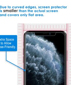 JETech Screen Protector for iPhone 11 Pro Max and iPhone Xs Max 6.5-Inch, Tempered Glass Film, 2-Pack 25 71JN18RcbdL
