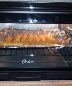 Oster Toaster Oven | Digital Convection Oven, Large 6-Slice Capacity, Black/Polished Stainless 62 71JNbhHnaZL