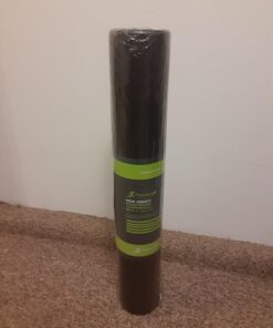 ProsourceFit High Density Foam Rollers 12 - inches long, Firm Full Body Athletic Massage Tool for Back Stretching, Yoga, Pilates, Post Workout Muscle Recuperation, Black 36"H x 6"D 43 71JNt97gdYL