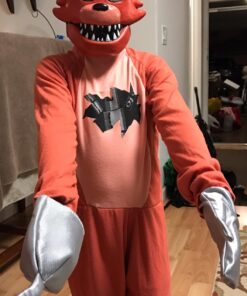 Rubie's Five Nights at Freddy's Youth Foxy Costume Medium Orange 28 71JNxG9pJRL