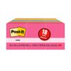 Post-it Mini Notes, 1 3/8 in x 1 7/8 in, 18 Pads, America's #1 Favorite Sticky Notes, Poptimistic Collection, Bright Colors (Blue, Orange, Pink, Green), Clean Removal, Recyclable (653-18AU) 6 71JNxPDISiL