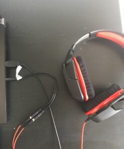 StarTech.com Headset Adapter, Microphone and Headphone Splitter - 3.5mm Male Aux to 3.5mm Female Audio & Mic Combo Jack Y Cable for Laptop / PC (MUYHSMFF) Black Male to Female 44 71JO34Dt18L