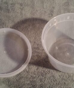 Glotoch 24 Pack 16 oz. (2 Cups) Plastic Food and Drink Storage Containers Set with Lids - Microwave, Freezer & Dishwasher Safe Eco-Friendly, BPA-Free, Reusable & Stackable 16 oz. - 24 Sets 48 71JOTLvPTLL