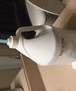 Nioxin System 1 Scalp Cleansing Shampoo with Peppermint Oil, Treats Dry and Sensitive Scalp, Dandruff Relief and Anti-Hair Breakage, For Natural Hair with Light Thinning, 33.8 fl oz 19 71JOYJrl4jL