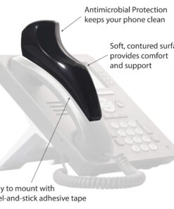 Softalk II Black Phone Shoulder Rest | Landline Telephone Accessory (00801M) 18 71JOy5zcr1L