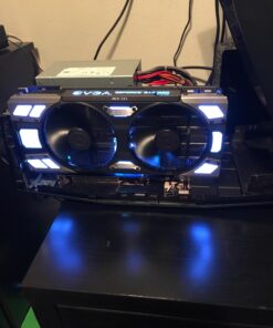 EVGA GeForce GTX 1080 FTW GAMING ACX 3.0, 8GB GDDR5X, RGB LED, 10CM FAN, 10 Power Phases, Double BIOS, DX12 OSD Support (PXOC) Graphics Card 08G-P4-6286-KR Real Boost Clock: 1860 MHz 47 71JQhcxEMtL
