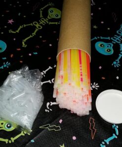 SCS Direct Glow Bracelets1(00pc) Wholesale Pack of Glow Sticks w Connectors-Non-Toxic, Long 8-12 Hour Lifespan-Safe Trick Or Treating Lights, Non-Candy Treats, Neon Headband, Camping Summer Camp Party 29 71JRI79HEkL