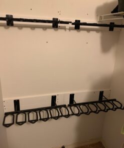 Hold Up Displays - Gun Rack and Rifle Storage Holds 6 Winchester Remington Ruger Firearms and More - Heavy Duty Steel - Made in The USA 1 Pack 25 71JRPGLfr5L