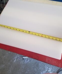 Plastic Cutting Board 18x30 1/2" Thick White, NSF Approved Commercial Use 40 71JRzaIuGUL