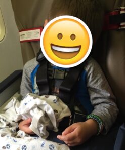 Cares Airplane Harness For Kids - Toddler Travel Restraint - Provides Extra Safety For Children on Flights - Light Weight, Easy to Store and Installs In Minutes, Black 22 71JTDmUHT7L