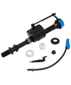 American Standard 7381125-400.0070A Fluid Master 400A Universal Toilet Water Fill Valve, 10.00 Inch Wide x 3.00 Inch Tall x 3 Inch Deep, Black