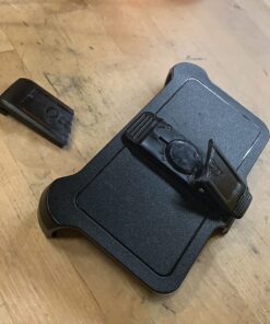 OtterBox iPhone XR Defender Series Case - BLACK, rugged & durable, with port protection, includes holster clip kickstand 51 71JTmdv3tJL