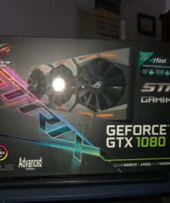 ASUS GeForce GTX 1080 8GB ROG Strix Graphics Card (STRIX-GTX1080-A8G-GAMING) Boost Clock 1835 MHz 41 71JUMH62wL