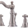 Ultra UF55113 Two-Handle Brushed Nickel Lavatory Faucet with Pop-Up Drain 3 71JUrid E6L