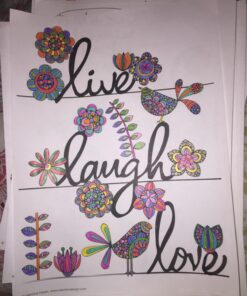 Ultimate Coloring Book Treasury: Relax, Recharge, and Refresh Yourself (Design Originals) 208 Pages of Beautiful One-Side-Only Designs on Extra-Thick, Perforated Paper in a Spiral Lay-Flat Binding 63 71JV141PrnL