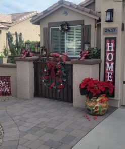 HOOSUN Garden Flag Stand, Premium Garden Flag Pole Holder Metal Powder-Coated Weather-Proof Paint with one Tiger Clip and two Spring Stoppers without flag 1 27 71JVibQGDQL