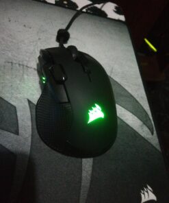 CORSAIR IRONCLAW WIRELESS RGB Rechargeable Gaming Mouse with Slipstream Technology - 18,000 DPI - 3-Zone RGB Multi-Color Backlighting - Black 60 71JX9XxzN5L