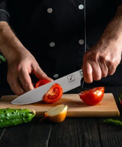 imarku Japanese Chef Knife - Sharp Kitchen Knife 8 Inch Chef's Knives HC Steel Paring Knife, Unique Gifts for Men and Women, Gifts for Mom or Dad, Kitchen Gadgets with Premium Gift Box 8-Inch Chef Knife 24 71JXCELOsL