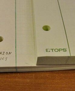 Amazon Basics Engineering Computation Pad, 8.5" x 11", Quad/Margin Rule, 100 Sheets 20 71JXHWxP8AL