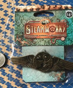Steampunk Antique Gold Gear Wings Costume Cosplay Pin 13 71JXLdI4mfL