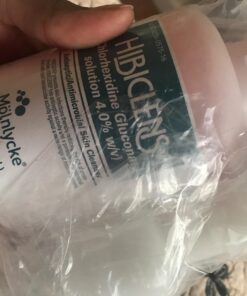 Hibiclens – Antimicrobial, Antiseptic Soap and Skin Cleanser – Foaming Pump Included – 16 oz – for Home and Hospital – 4% CHG 28 71JY1yq1lUL