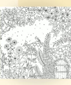 Secret Garden: An Inky Treasure Hunt and Coloring Book for Adults 63 71JYAPYkg1L