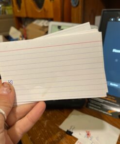 Oxford 31EE Ruled Index Cards, 3" x 5", White, 1,000 Cards (10 Packs of 100) (31) 3 x 5, 1000 Count 36 71JYWpjcJZL