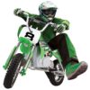 Razor MX400 Dirt Rocket Kids Ride On 24V Electric Toy Motocross Motorcycle Dirt Bike, Speeds up to 14 MPH, Green