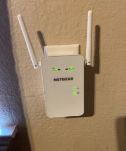 NETGEAR WiFi Mesh Range Extender EX6100 - Coverage up to 1000 sq.ft. and 15 devices with AC750 Dual Band Wireless Signal Booster & Repeater (up to 750Mbps speed), plus Mesh Smart Roaming AC750 WiFi 40 71JagT8YyRL