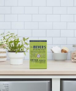 Mrs. Meyer's Clean Day Dryer Sheets, Lemon Verbena, 80 ct (1 Pack (80 Count)) 80 Count (Pack of 1) Lemon Verben 14 71Jb49aPrkS