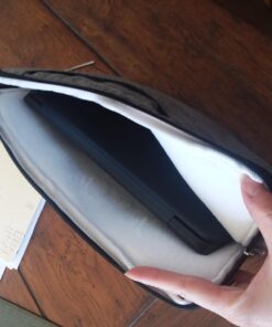 Qishare Laptop Case Laptop Shoulder Bag 11.6-12" Gray Lines 133 71JbW6RmuPL