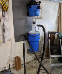 Eagle 14 Gallon High Density Polyethylene Lab Pack Barrel Drum with Metal Lever-lock Lid, 26.5" Height, 15" Diameter, Blue, 1610MB 55 71Jbzd0TBBL