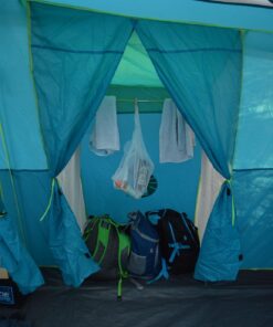 Coleman 8-Person Camping Tent with Built-in Closet | Tenaya Lake Cabin Tent with Fast Pitch Setup 62 71JcFNhjL