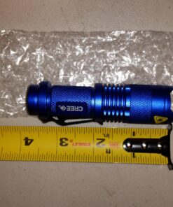 MIKAFEN 5Pack Flashlights Mini Led Flashlight 300lm 3 Modes (Light - Low Light - Strobe) Adjustable Focus Zoomable Flashlight 5 Colors 26 71JdeU9axkL