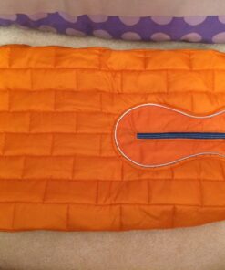 Kurgo Loft Dog Jacket, Reversible Dog Coat, Wear with Harness or Sweater, Water Resistant, Reflective, Winter Coat For Large Dogs (Coastal Blue, XL) Extra Large Coastal Blue/Orange 59 71Je0SGaLZL