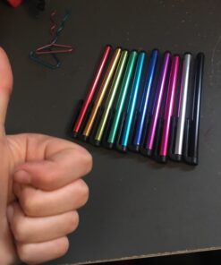 Stylus Pens for Touch Screens, 10 Pack Premium 4.1 Inch Metal Universal Capacitive Stylus for iPhone, Samsung, Ipad, iPod, Kindle Tablet and All Touch Screen Devices 20 71JfCQ4ocHL