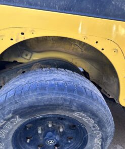 Smittybilt XRC Rear Bolt-on Flares for TJ - 76875, Textured Black 44 71JfX80WiaL