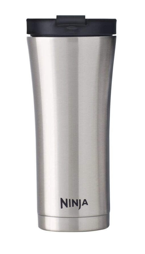 Ninja Coffee Bar 16-Ounce Double-Wall Thermal Travel Mug , Stainless Steel