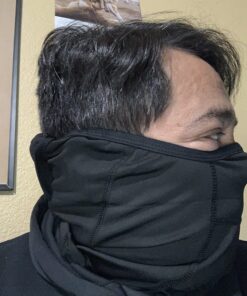 Warm Balaclava Face Mask Men Baklava Masks for Men and Womens Ski Mask for Cold Weather Mens Ski Mask Winter, Balaclava Ski Mask for Men Balaclava for Skiing, Motorcycle, and Snowboard Mask Black 6-7 1/2 37 71JhiB9sc0L