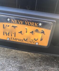 OxGord Two Pack Tinted Auto License Cover for Car, SUV, Truck Van 2 Covers Protects License Plate Novelty Cover Front Rear Shield Smoke UV Protection 24 71Ji1159VfL 1