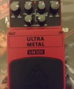 Behringer Ultra Metal UM300 Heavy Distortion Effects Pedal Single Guitar Pedal 12 71Jiq5bYDzL