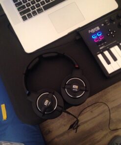 KRK KNS 8400 On-Ear Closed Back Circumaural Studio Monitor Headphones with Volume Control 29 71Jj6F77VHL 1