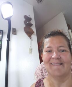 Lavish Home 72-6890 Floor Full Spectrum Natural Sunlight Lamp with Bendable Neck-Reading, Craft, Studying, and Esthetician Light (Black) Adjustable Lamp-6ft Black 20 71JjGl TiqL