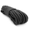 9mm Nylon Braided, 50 Foot, Multi-Purpose Camping Rope | Black (1 Pack) 1 pack 86 71Jk wF2lYL