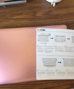 IBENZER Compatible with Old Version MacBook Air 13 Inch Case (2017-2010 Release), Models: A1466/A1369, Plastic Hard Shell Case with Keyboard & Screen Cover for Mac Air 13, Rose Gold, A13MPK+2 For Macbook Air 13'' A1466/A1369 48 71JkDVtKCwL